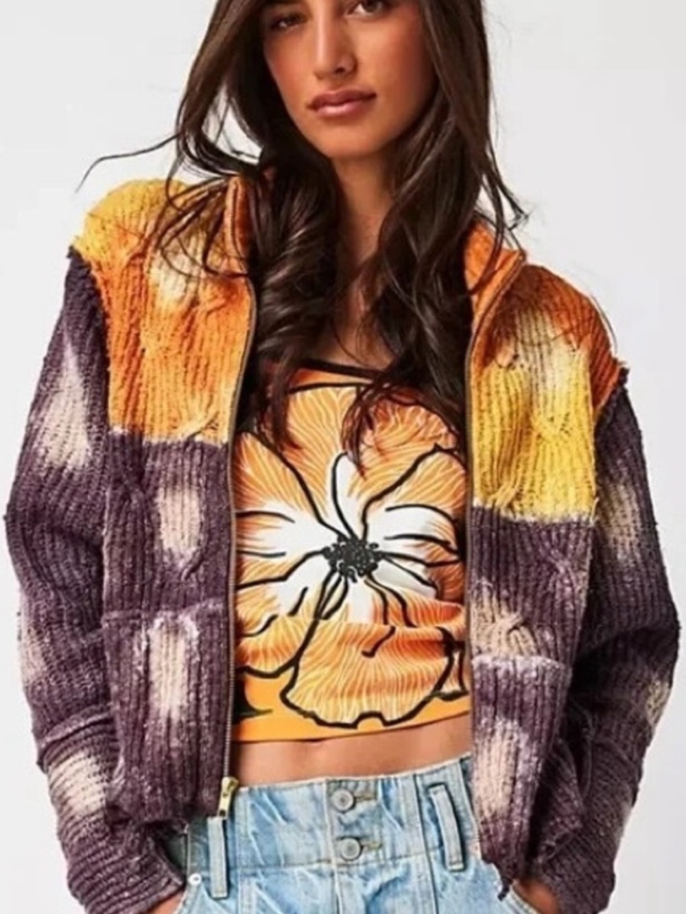 Free People Horizon Line Cardi S